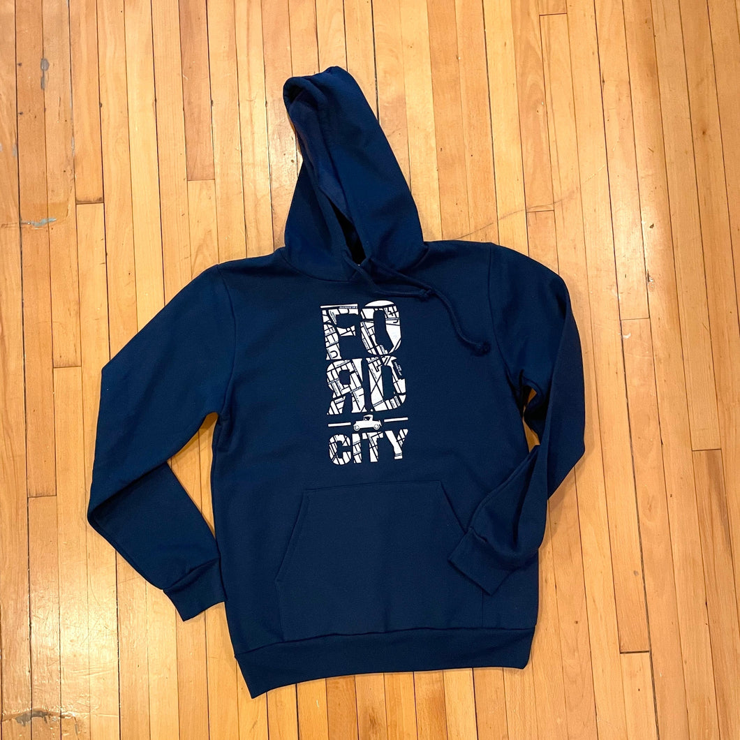 Ford City Navy Hoodie