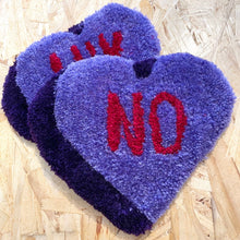 Load image into Gallery viewer, Tufted Purple Candy Heart
