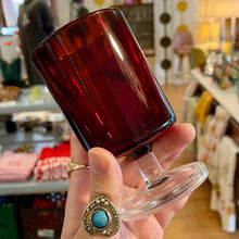 Load image into Gallery viewer, Vintage Cranberry Glass Set (6)

