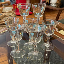 Load image into Gallery viewer, Atomic Amoeba Boomerang Sherry Glass Set (7)
