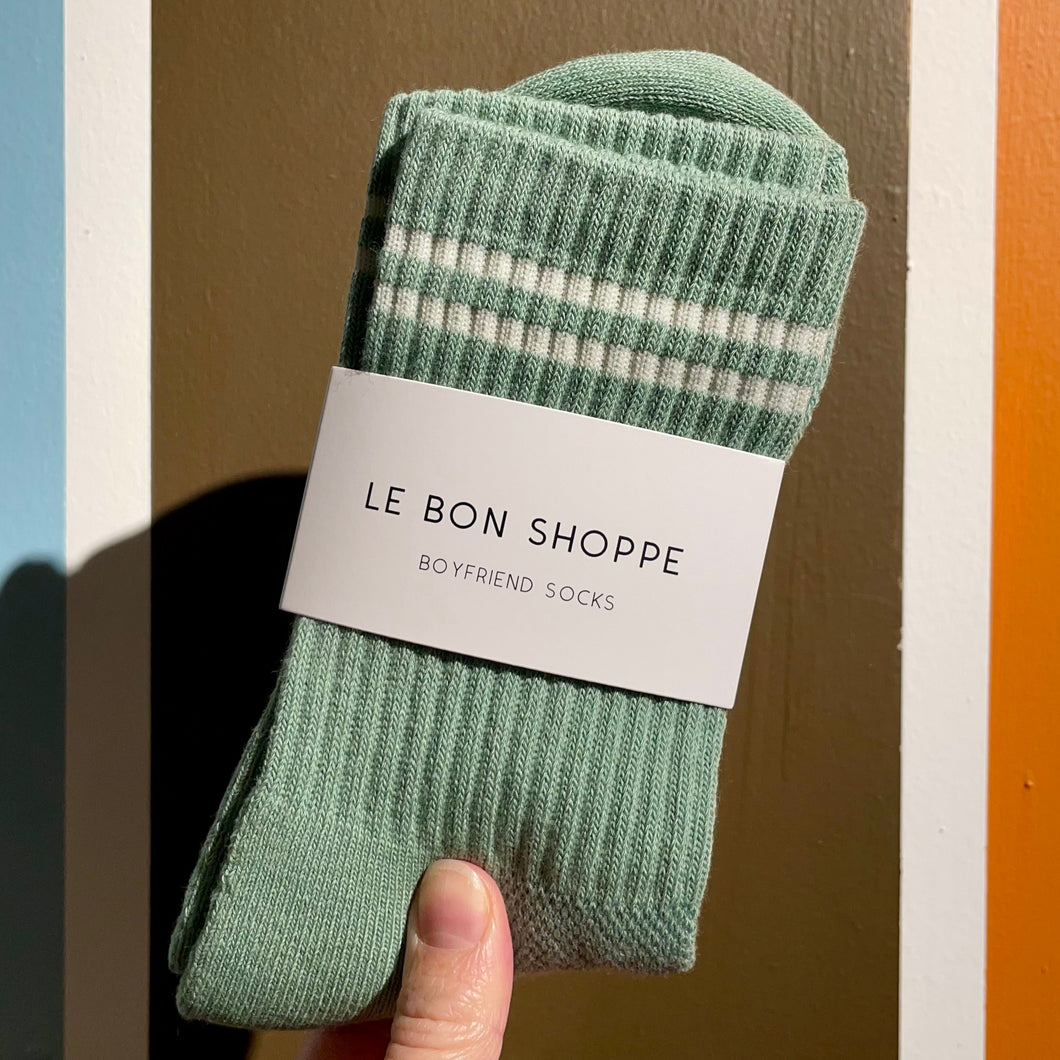 The Boyfriend Sock - Mint