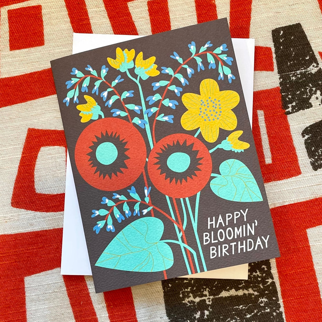 Bloomin' Birthday Card