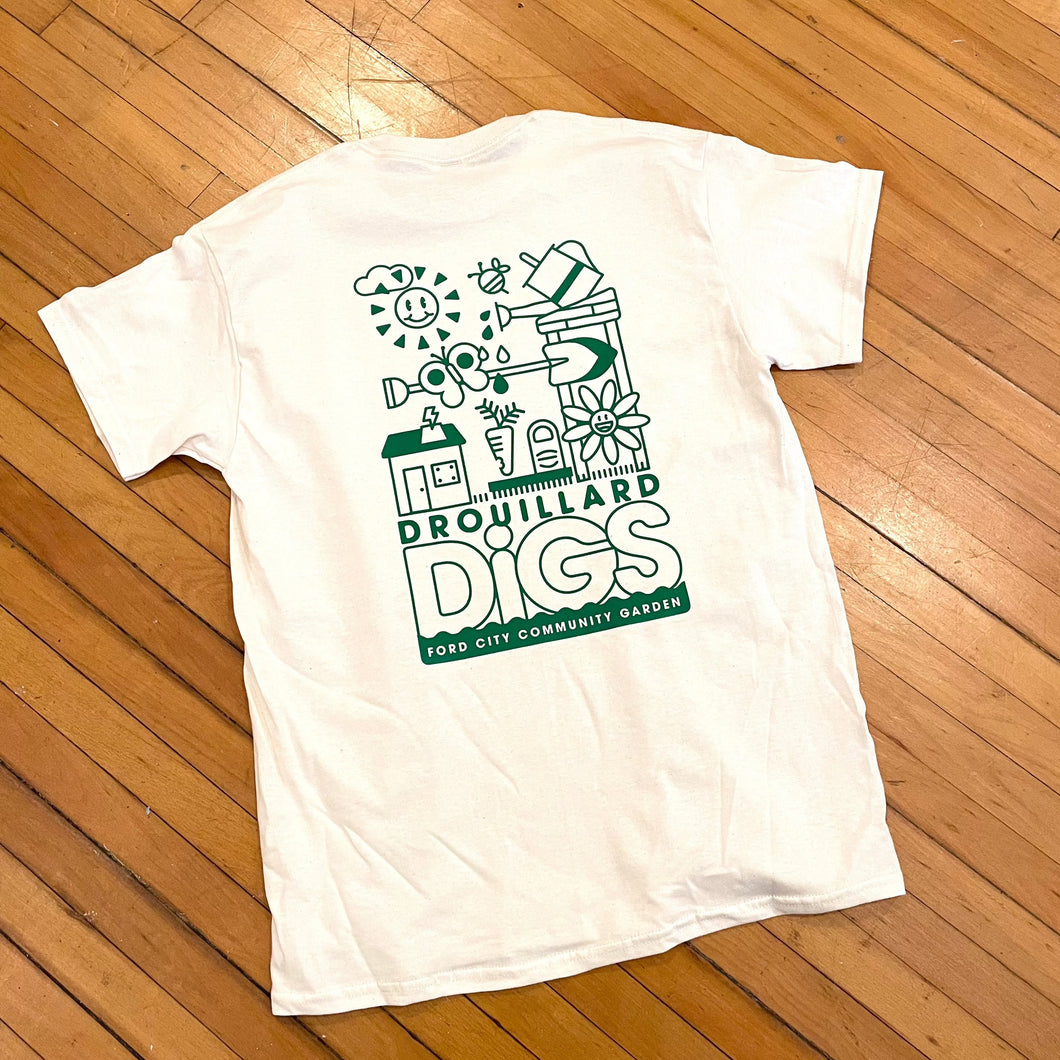 Drouillard Digs- Community Garden T-Shirt