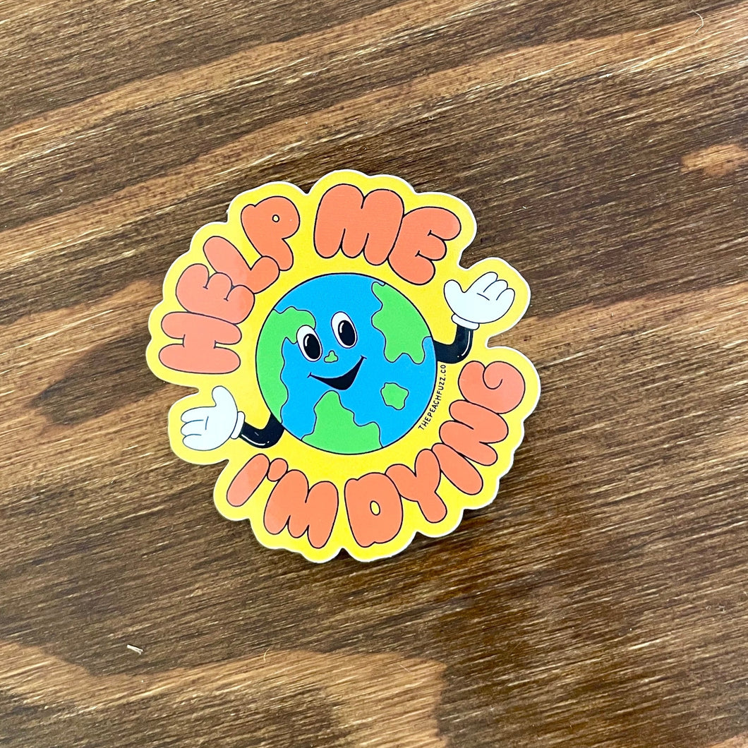 Help Me Sticker