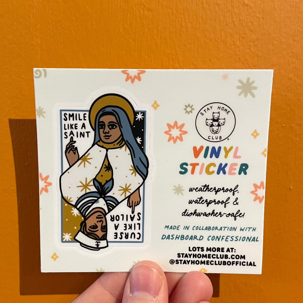 Saints And Sailors Vinyl Sticker
