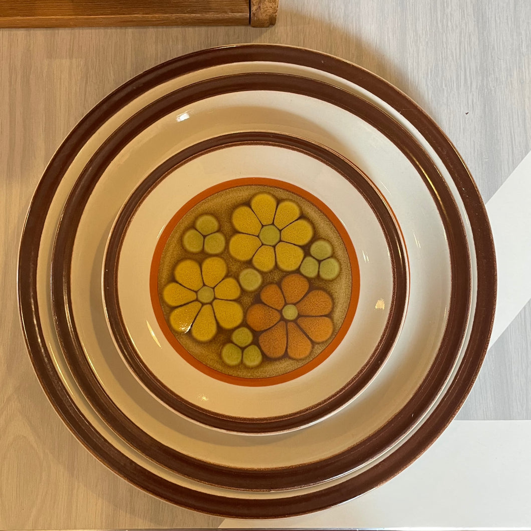 Vintage Sakura Stoneware Dish Set