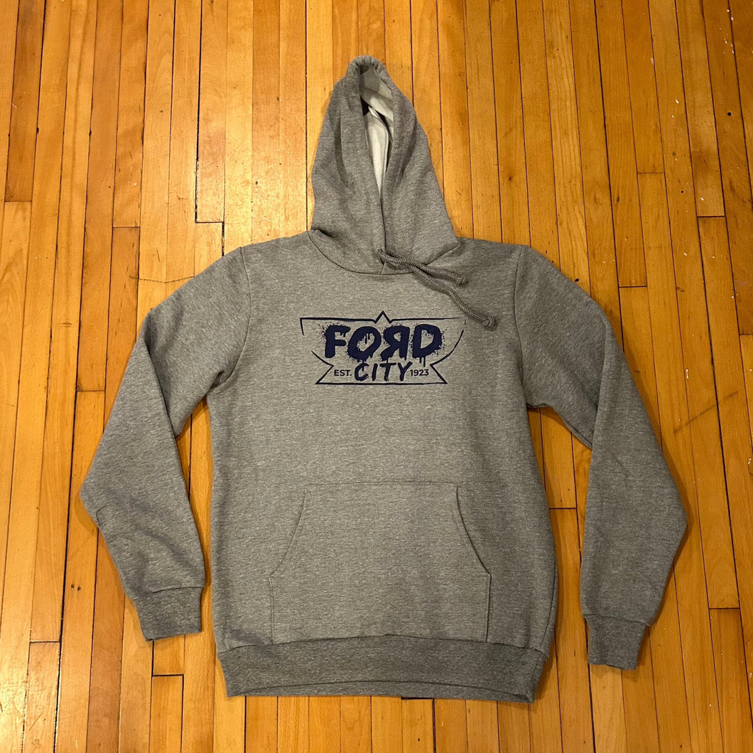 Ford City Grey Hoodie