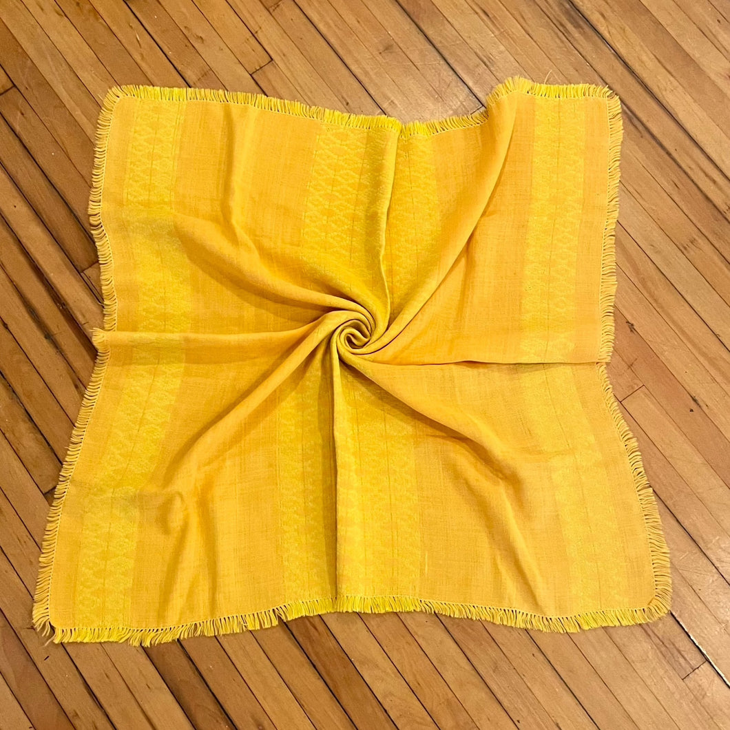 Mustard Yellow Table Cloth