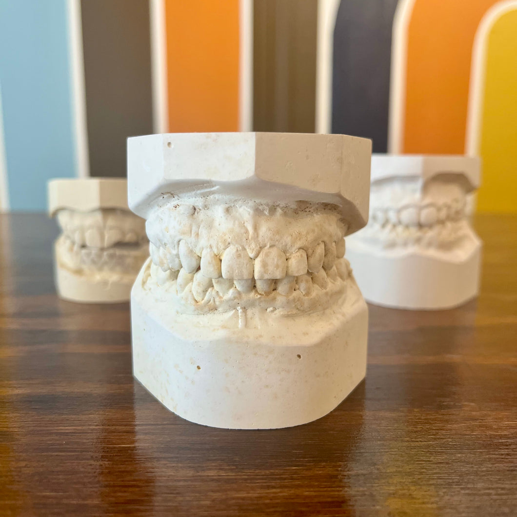 Vintage Dental Teeth Molds