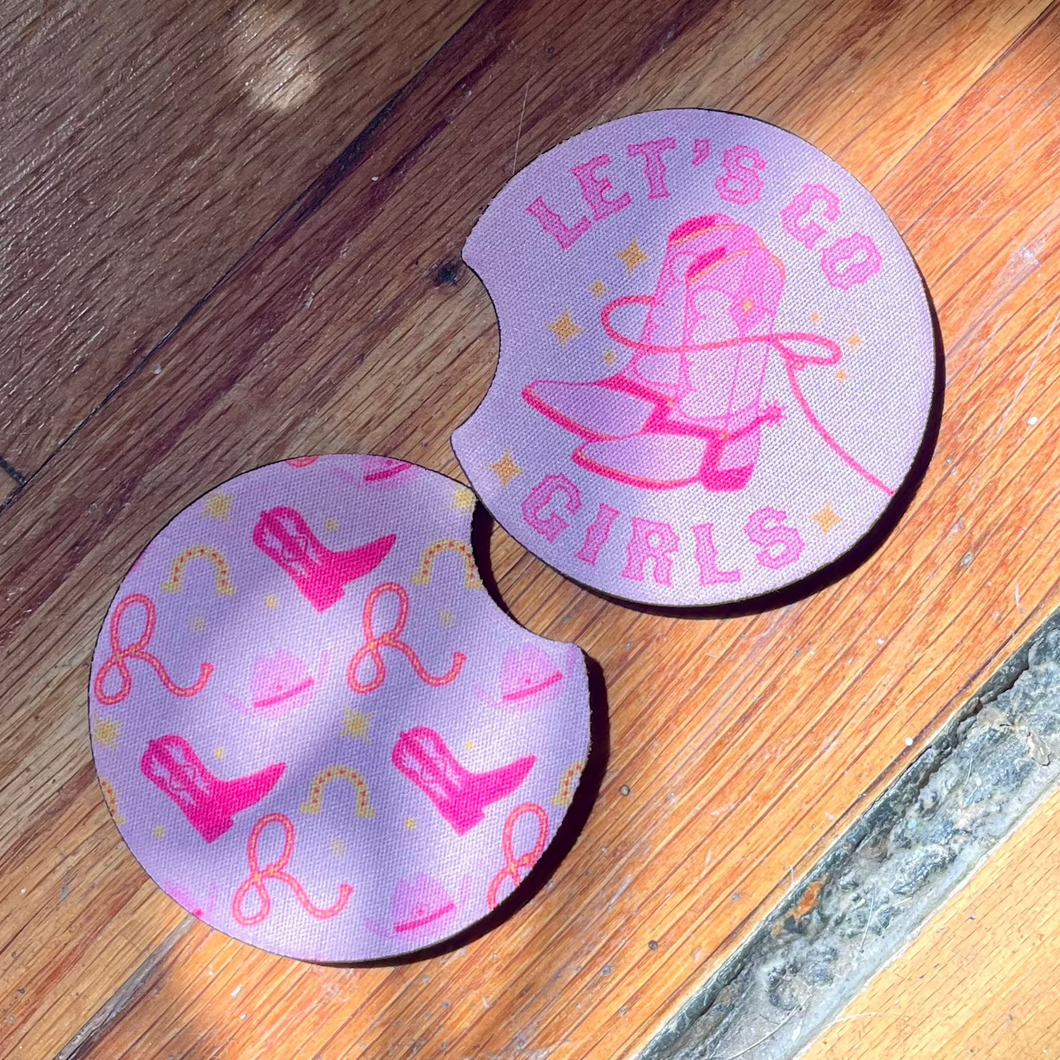Funky Car Coasters