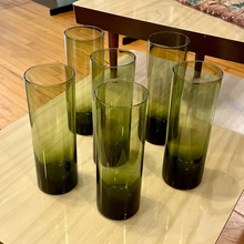 Load image into Gallery viewer, MCM Forest Green Glass Set (6)
