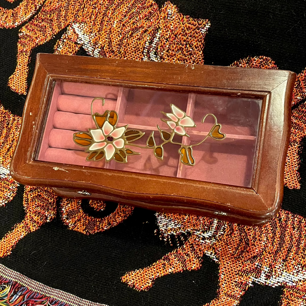 Stained Glass Jewelry Box