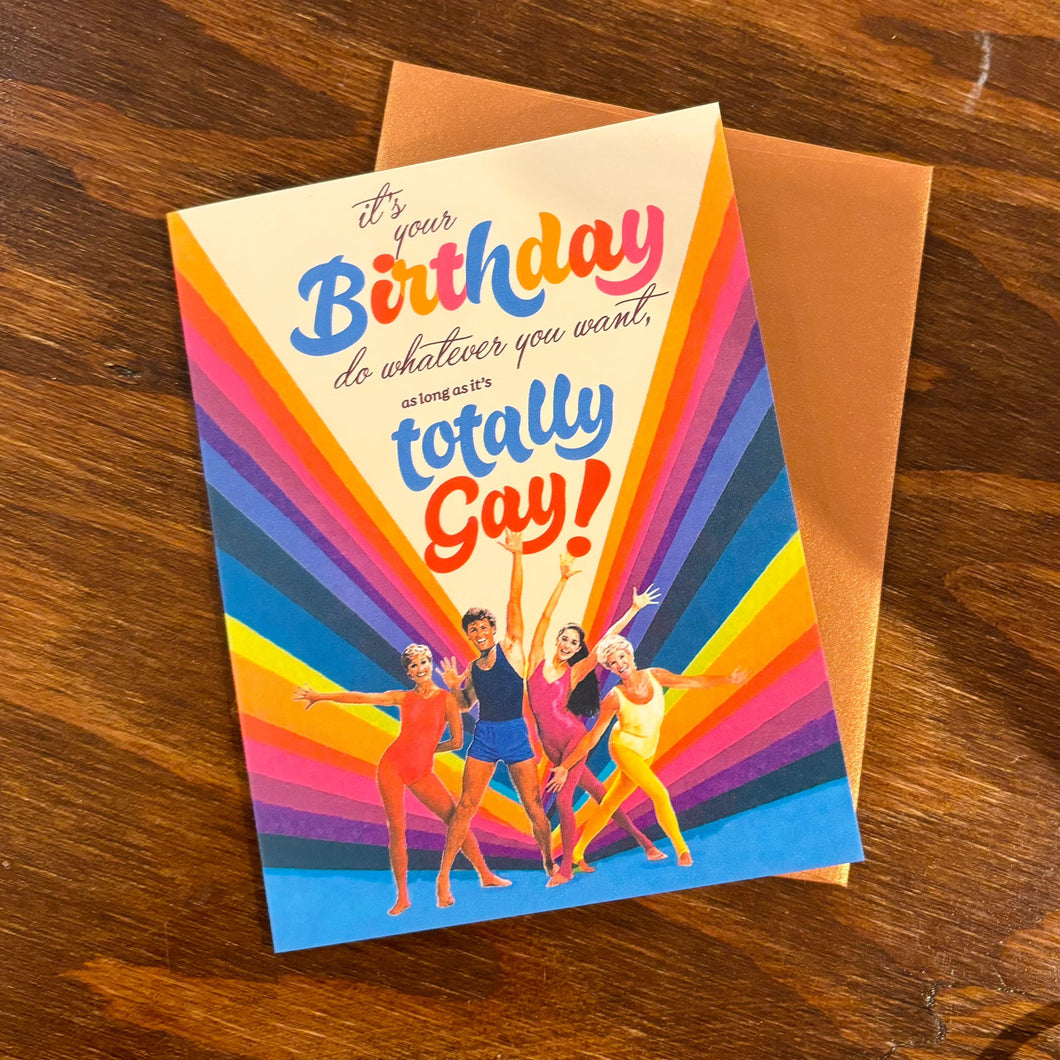 GAY BIRTHDAY CARD