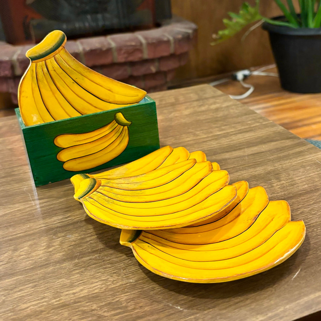 Banana Coaster Set (4)