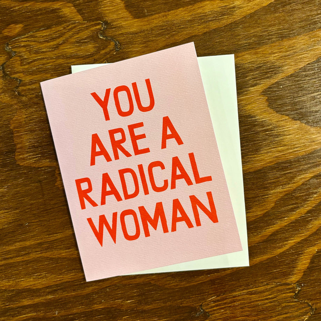 Radical Woman Card