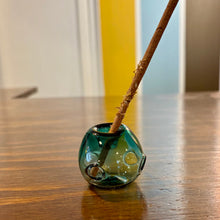 Load image into Gallery viewer, Petite Blown Glass Incense Holder
