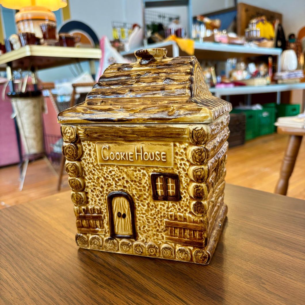 Cookie House Cookie Jar