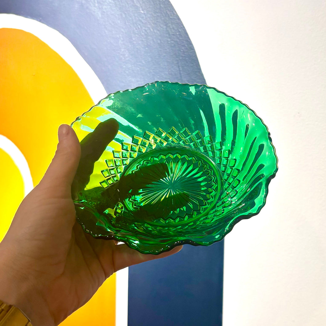 Anchor Hocking Emerald Green Dish