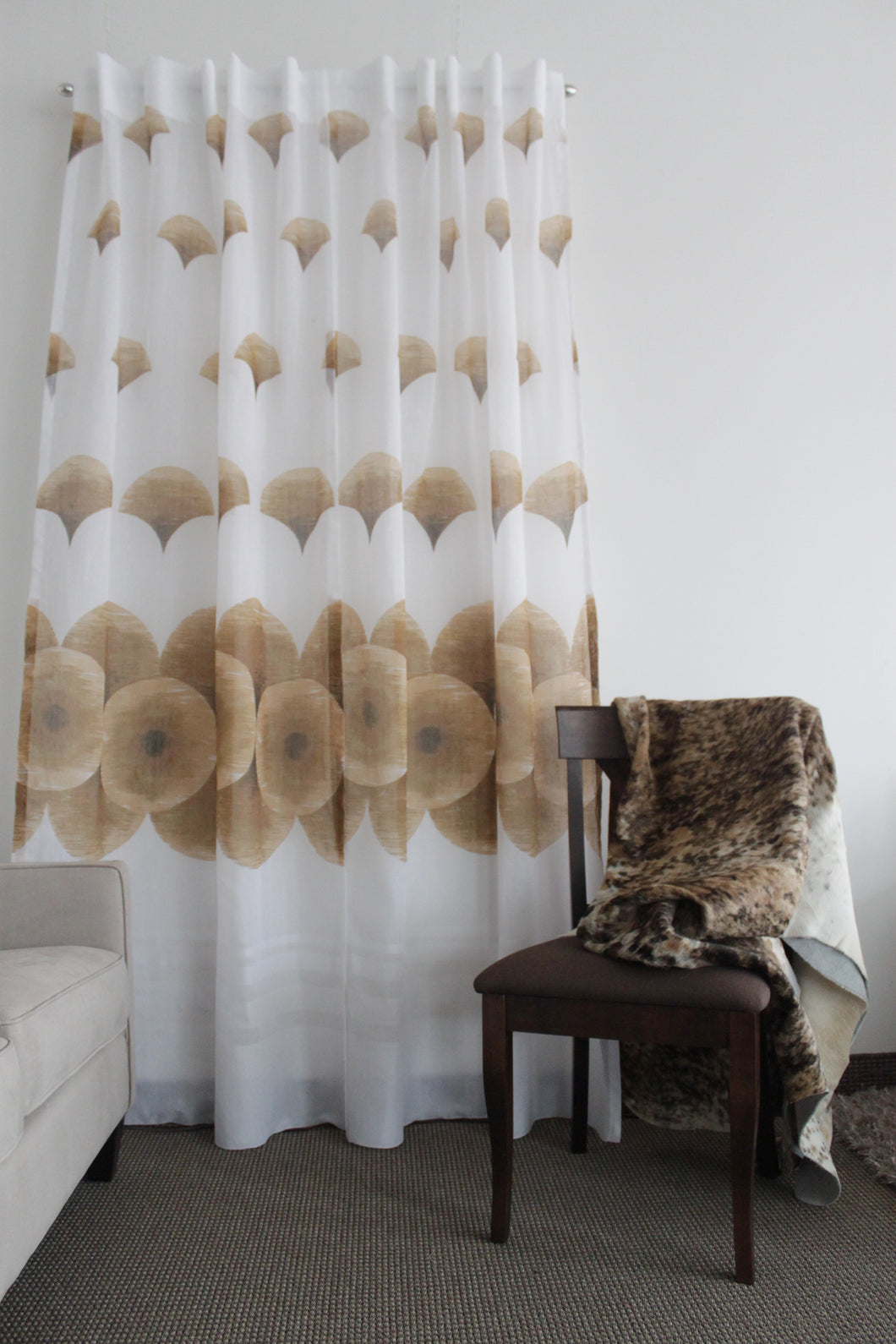 Calypse Dunes Retro Curtains (Pair)