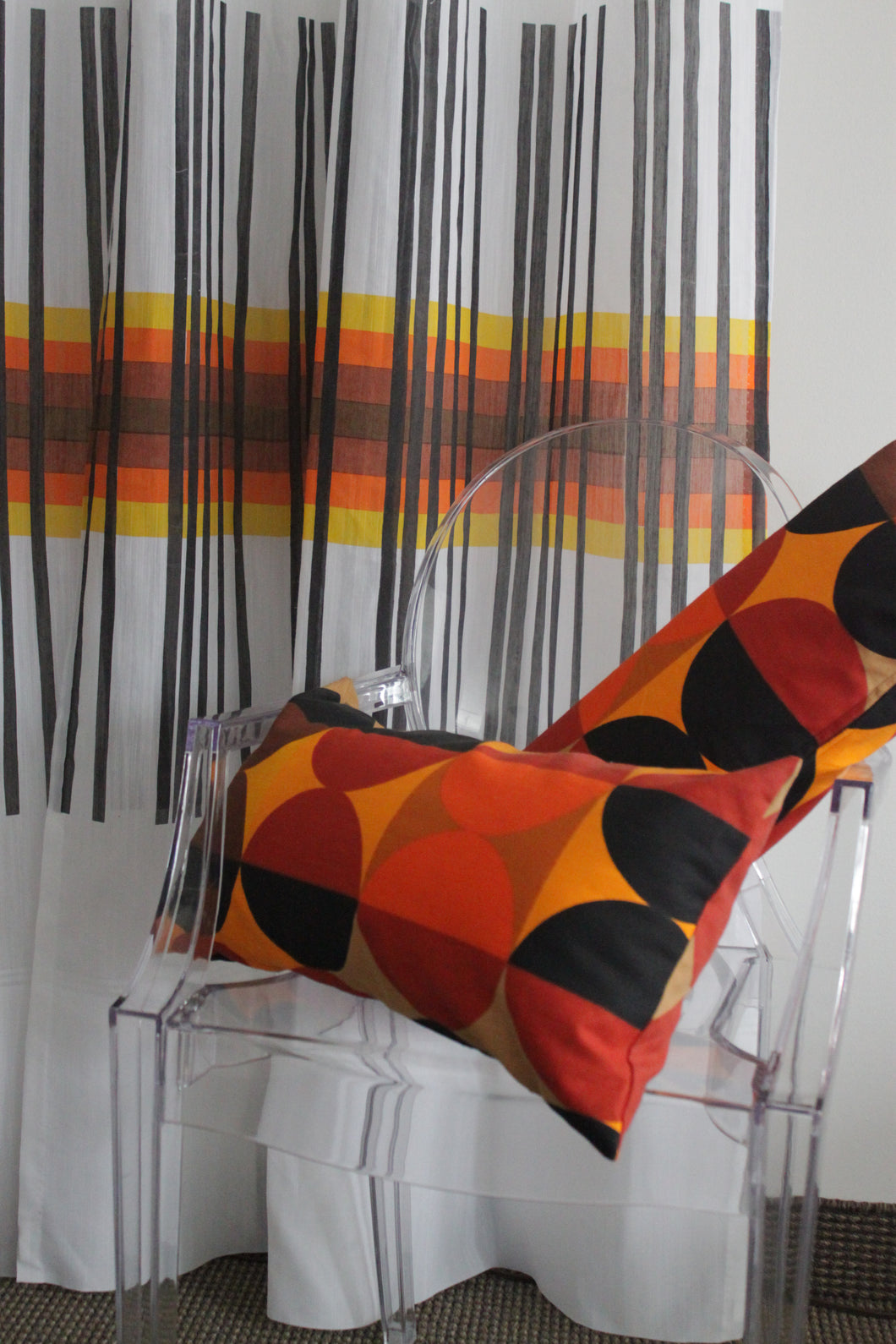 Retro Sticks Curtains (pair)