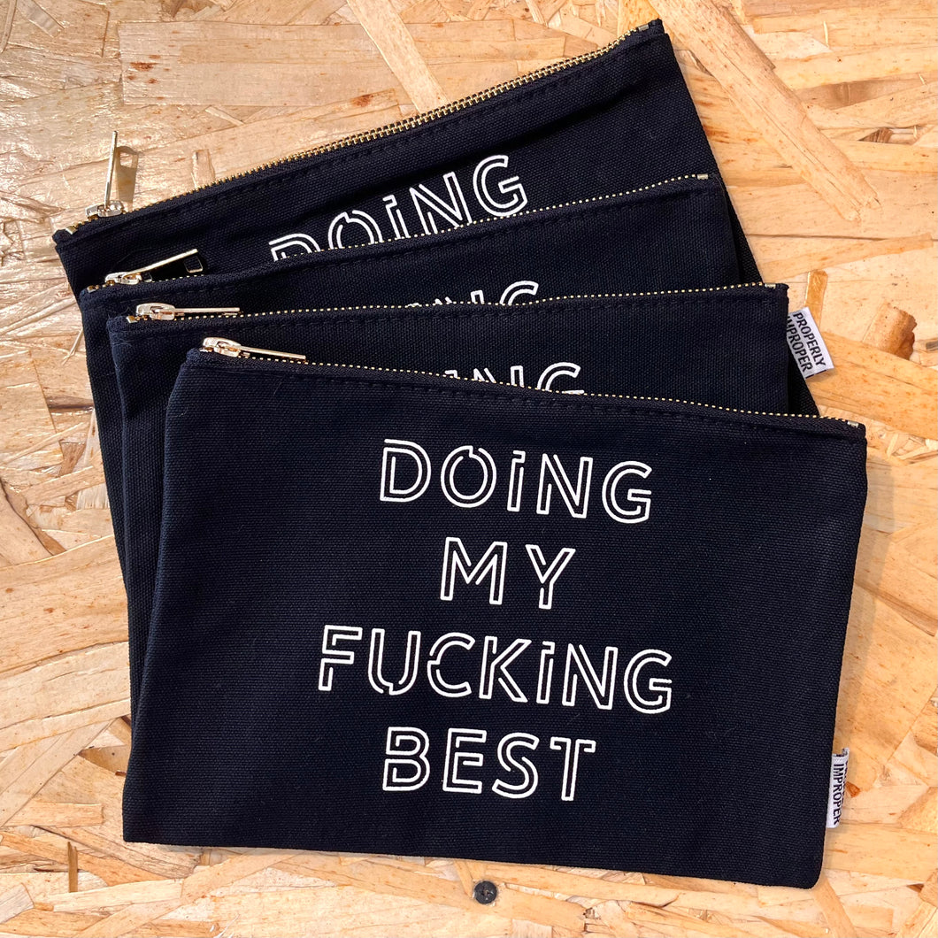 Canvas Zipper Pouches