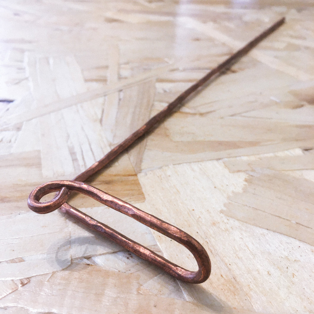 Copper Swizzle Plant Stick