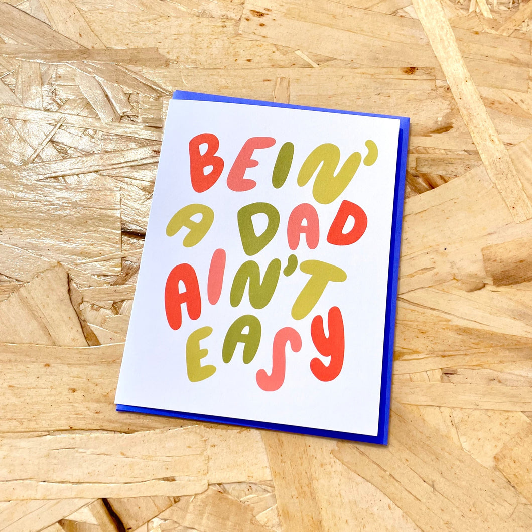 Being a Dad Greeting Card