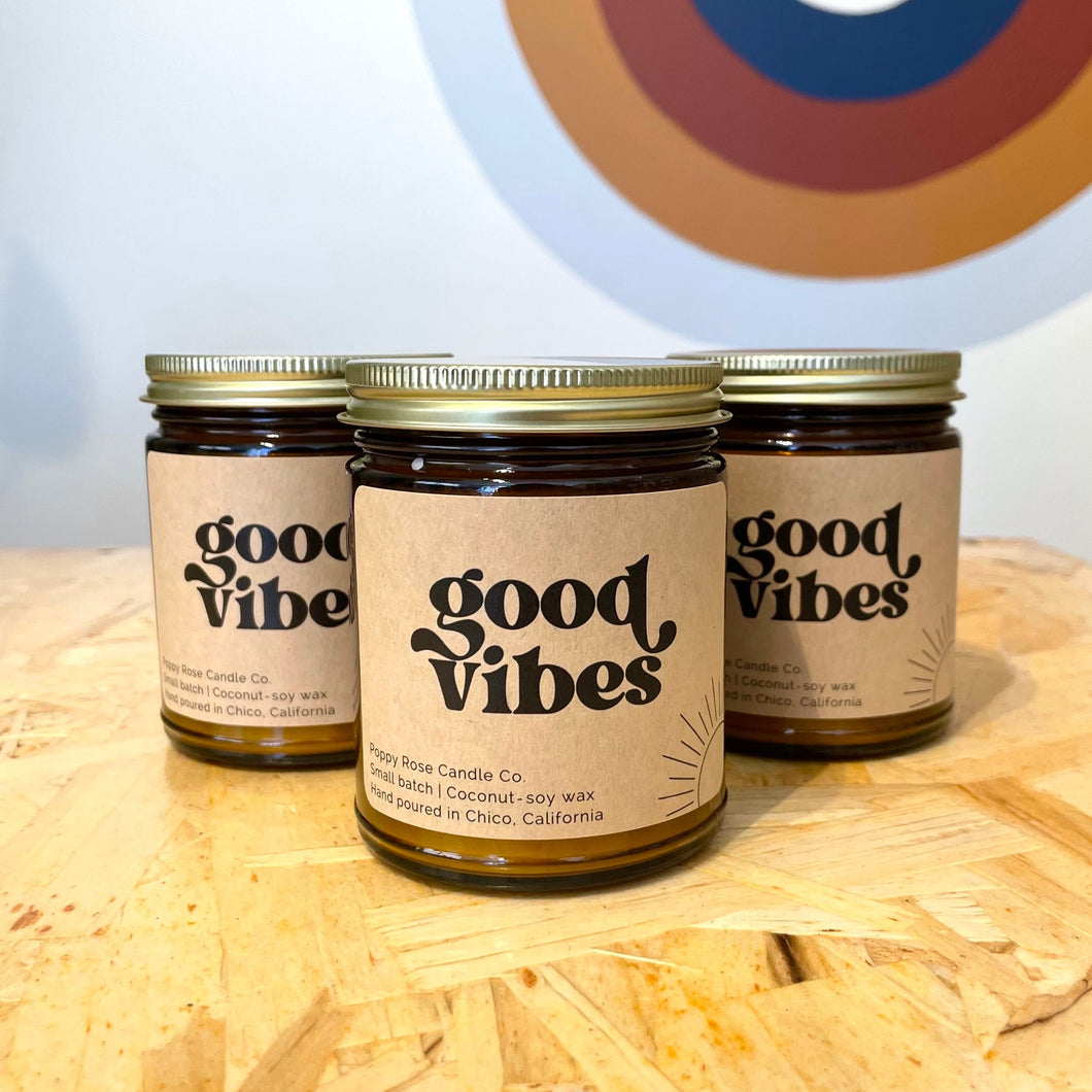 Good Vibes Coconut Wax Candle