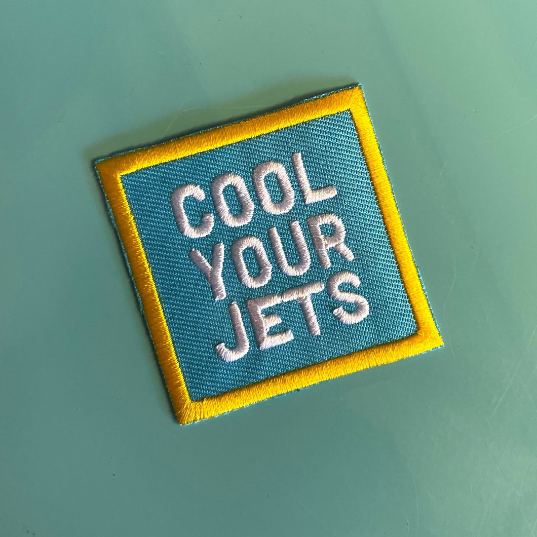 Cool Your Jets Patch